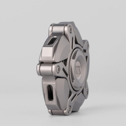 Hand Spinner – KTS Origin-5 | Titanium Zirconium 5-Blade EDC Fidget Spinner