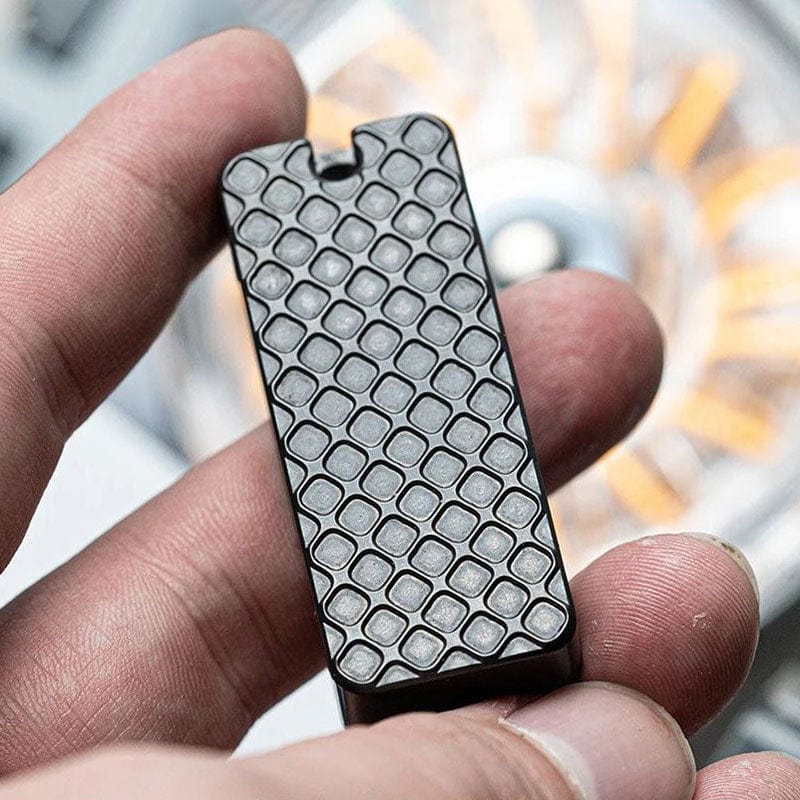 Mechanical Slider – L7 EDC Crunchy Shark | Zirconium EDC Push Slider Tactile Fidget