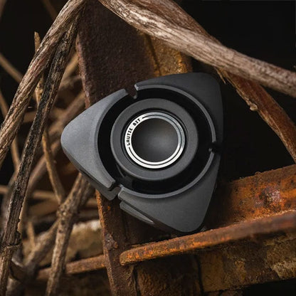 Hand Spinner – LAUTIE Bit-04 Tri | Titanium Zirconium EDC Fidget Spinner