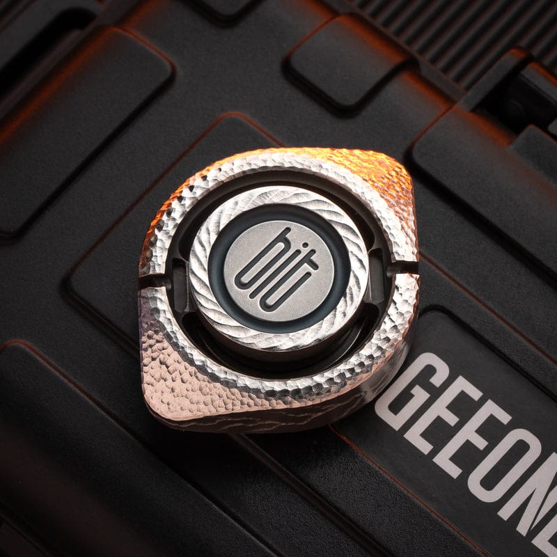 Gyroscope Toy – LAUTIE Bit-04 | Zirconium Titanium Brass Steel EDC Fidget Spinner