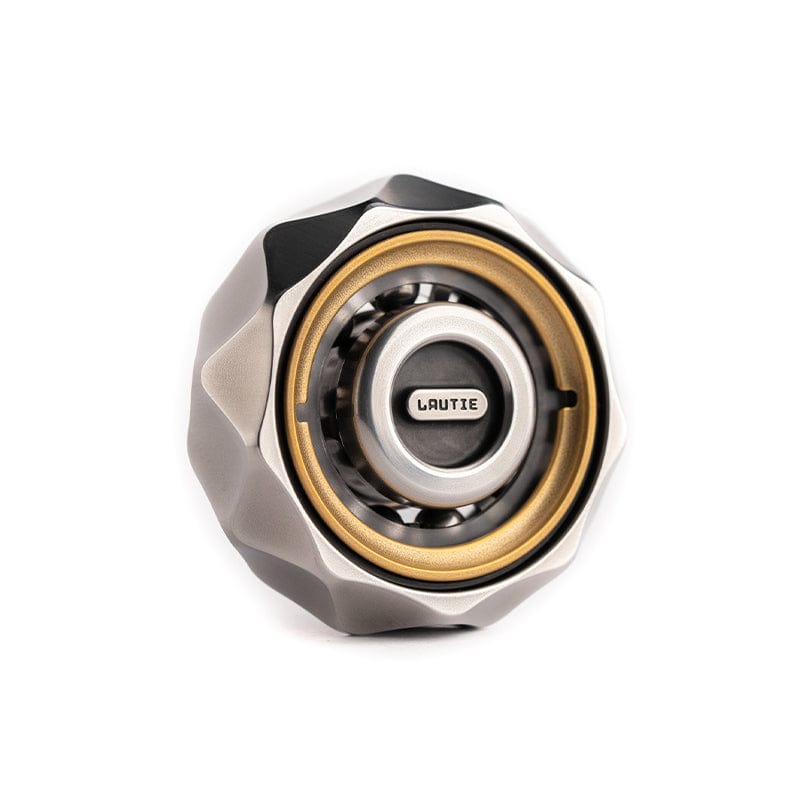 Tactile Spinner – LAUTIE Bit-05 | Titanium Zirconium Copper Brass EDC Fidget Spinner