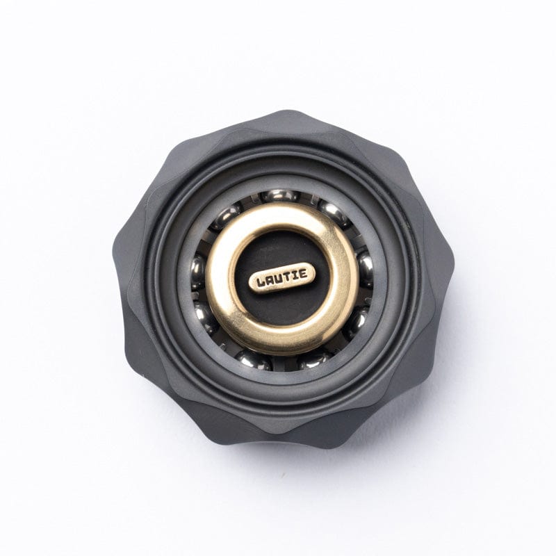Tactile Spinner – LAUTIE Bit-05 | Titanium Zirconium Copper Brass EDC Fidget Spinner