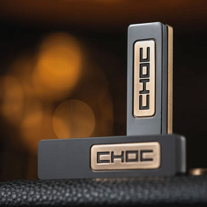 Mechanical Fidget Slider – LAUTIE Choc | Titanium Zirconium PEEK EDC Push Slider