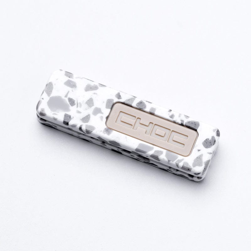 Mechanical Fidget Slider – LAUTIE Choc | Titanium Zirconium PEEK EDC Push Slider