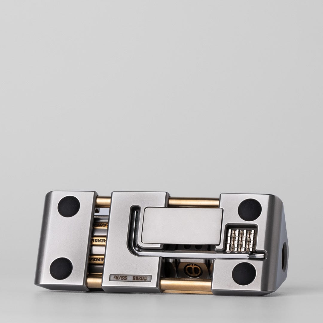 Mechanical Slider – LAUTIE JACKPOT 2.0 | Stainless Steel Zirconium Brass EDC Push Slider