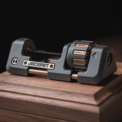 Mechanical Slider – LAUTIE JACKPOT 2.0 | Stainless Steel Zirconium Brass EDC Push Slider