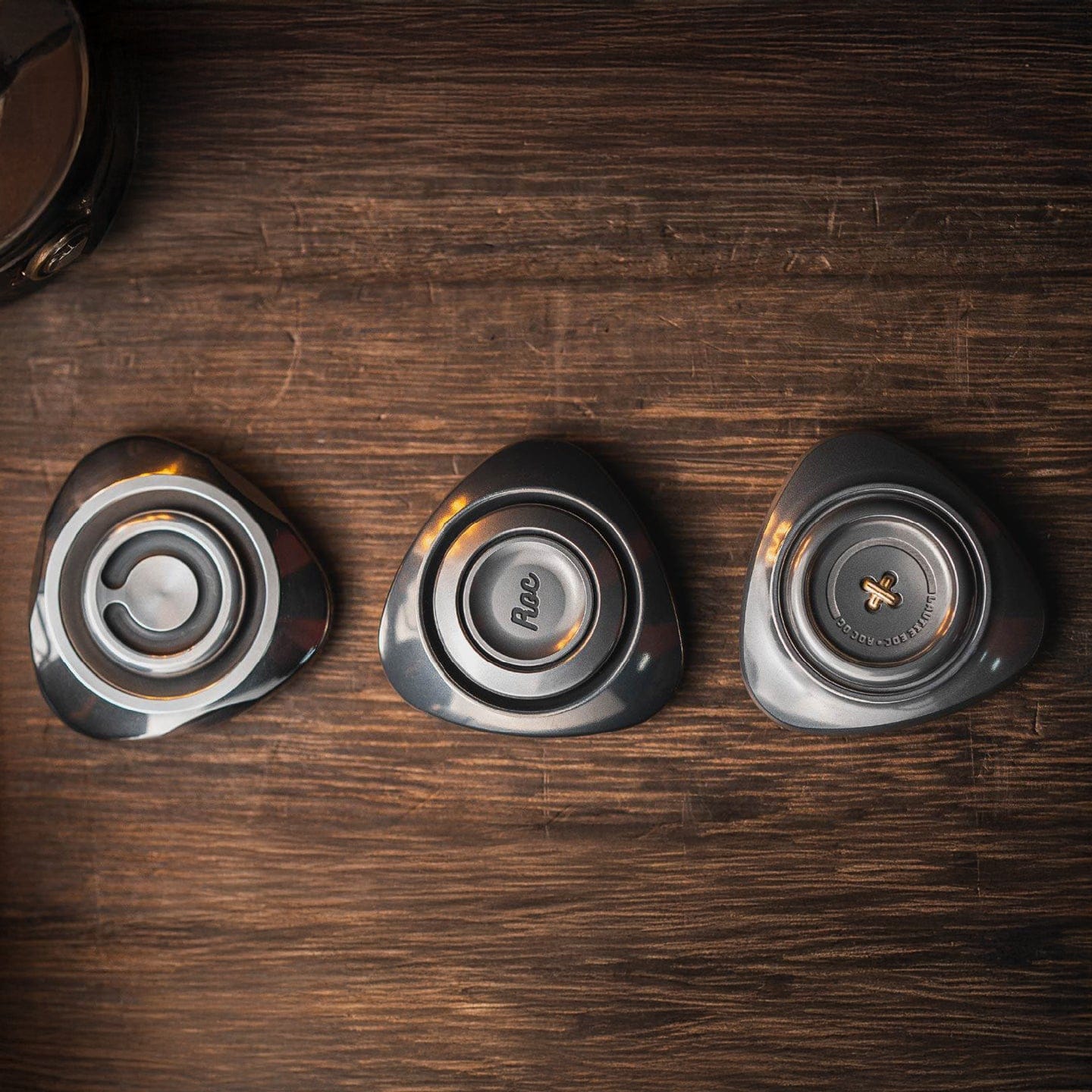 Fidget Spinner EDC – LAUTIE Roc OG | Titanium Zirconium Stainless Steel Precision Spinner