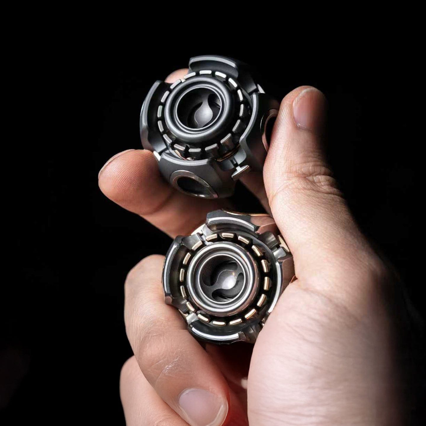 Precision Spinner – LAUTIE Noiz-O | Zirconium Titanium Brass Stainless Steel EDC