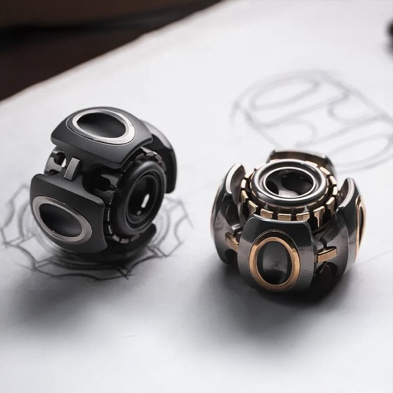 Precision Spinner – LAUTIE Noiz-O | Zirconium Titanium Brass Stainless Steel EDC