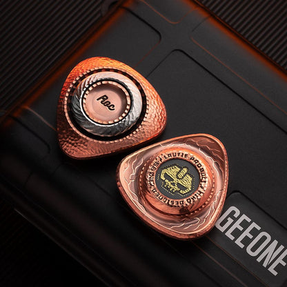 Fidget Spinner – LAUTIE Roc 2.0 | Zirconium Brass Copper Titanium Stainless Steel EDC Hand Spinner