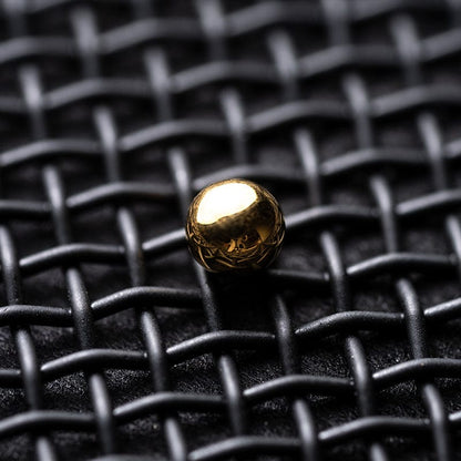Spinning Top – LAUTIE Carnival Nano | CuNi Brass Zirconium Titanium 18K Gold EDC Spinner