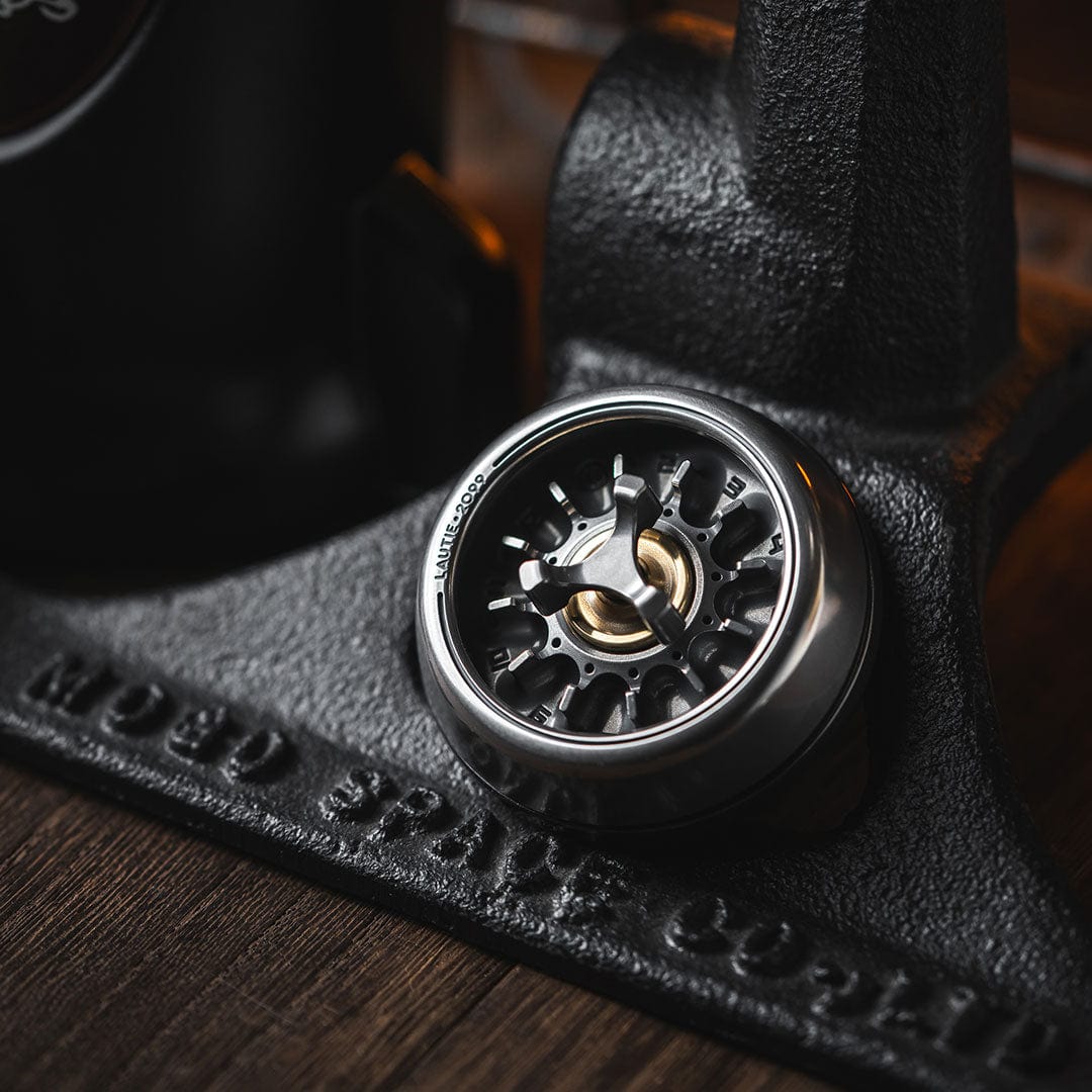Spinning Top – LAUTIE Carnival Nano | CuNi Brass Zirconium Titanium 18K Gold EDC Spinner