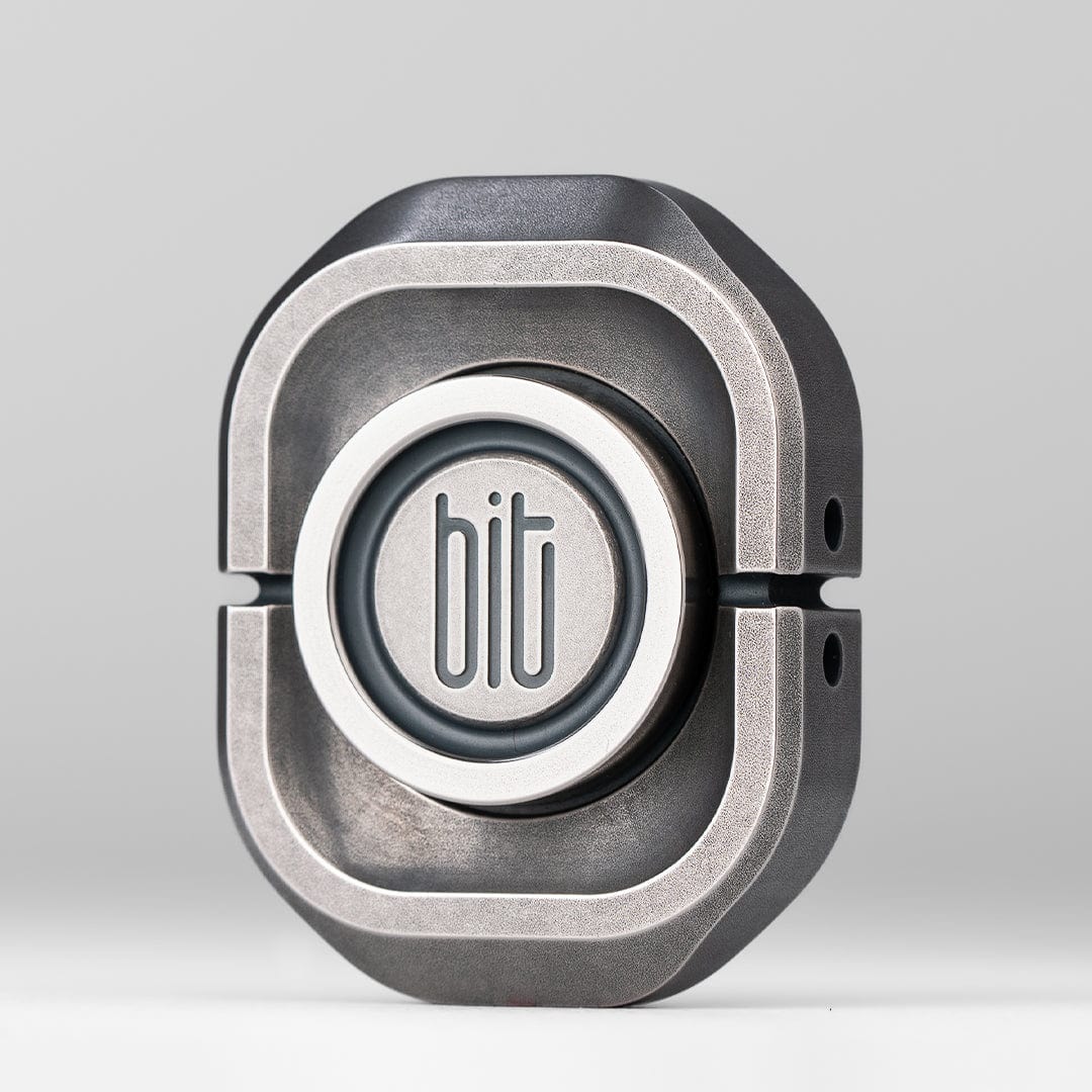 Precision Spinner – LAUTIE Bit-01 | Stainless Steel Brass Titanium EDC Fidget Spinner