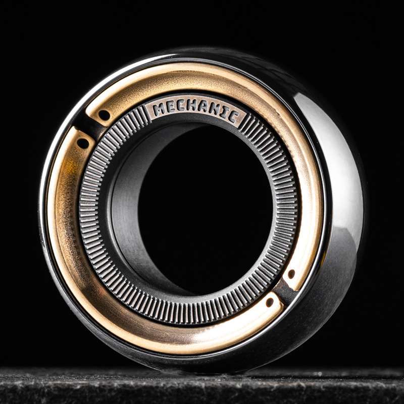EDC Spinner – LAUTIE Mechanic-C | Zirconium Brass Copper Stainless Steel PEI