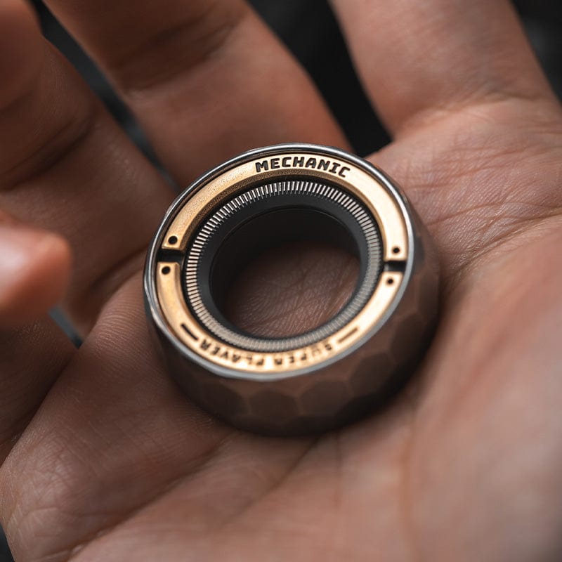 EDC Spinner – LAUTIE Mechanic-C | Zirconium Brass Copper Stainless Steel PEI