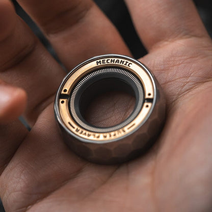 EDC Spinner – LAUTIE Mechanic-C | Zirconium Brass Copper Stainless Steel PEI