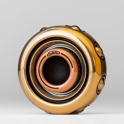 Fidget Spinner – LAUTIE SAM | Stainless Steel Brass Copper Zirconium Ring Spinner EDC