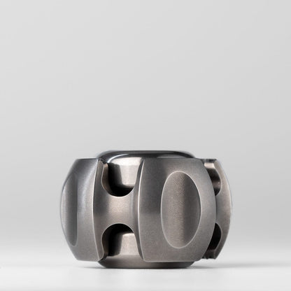 Push Slider – LAUTIE NoizC-Nano | PEI Stainless Steel Brass Titanium EDC Fidget Slider
