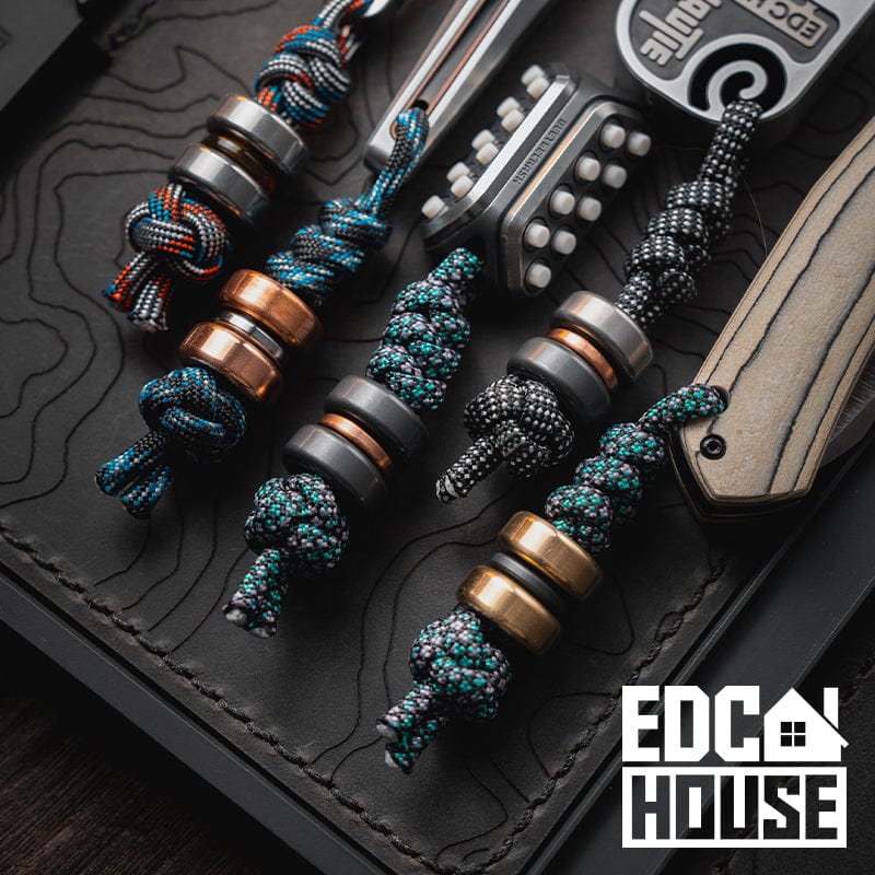 EDC Lanyard Bead – LAUTIE Resistor | Modular Paracord Bead Titanium Zircuti Superconductor