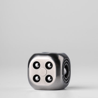 EDC Pendant – LAUTIE Warrior Monk Metal Dice | Stainless Steel Zirconium Copper Titanium