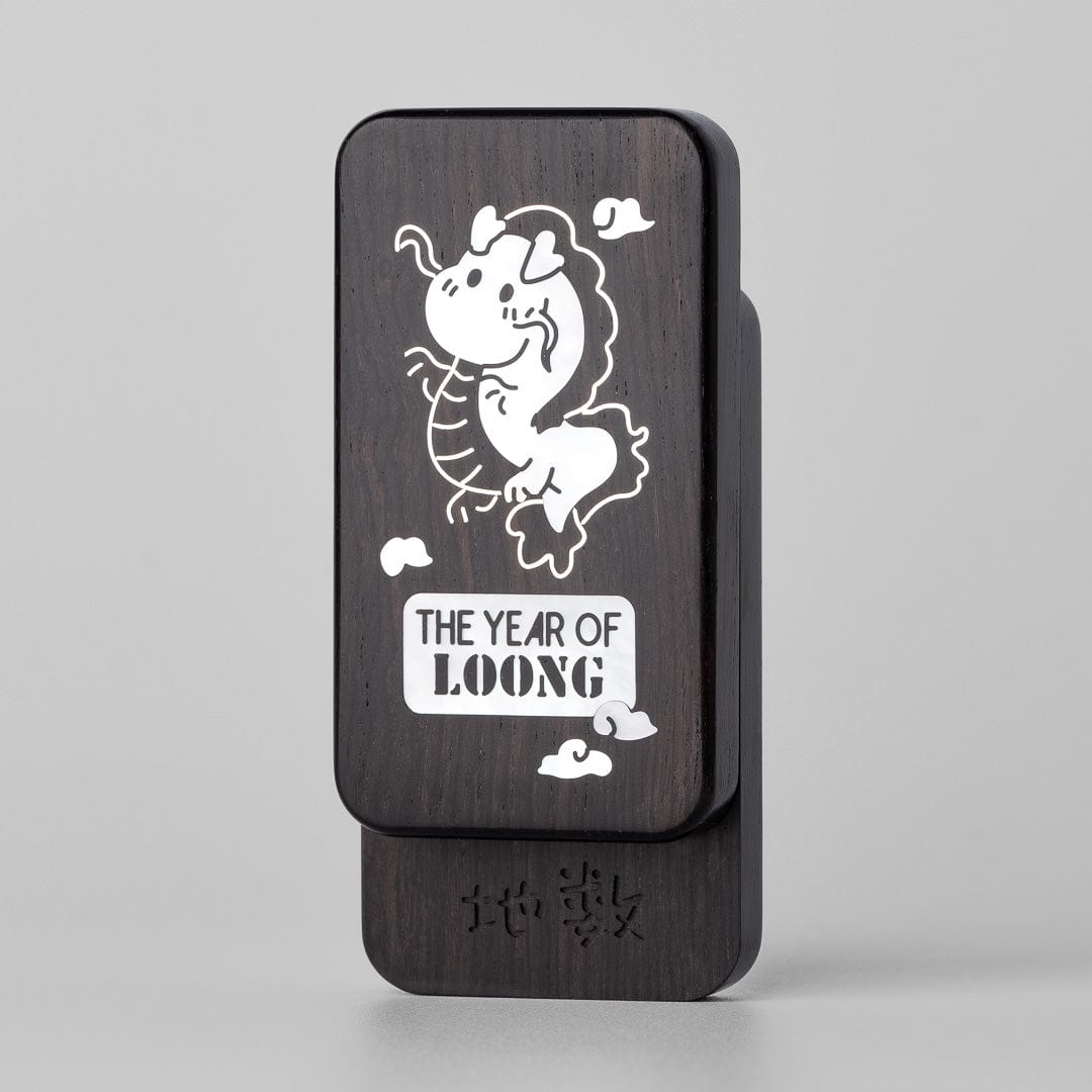 Haptic Slider – Liaoliao EDC Mu Linglong | African Blackwood Jade Mother of Pearl