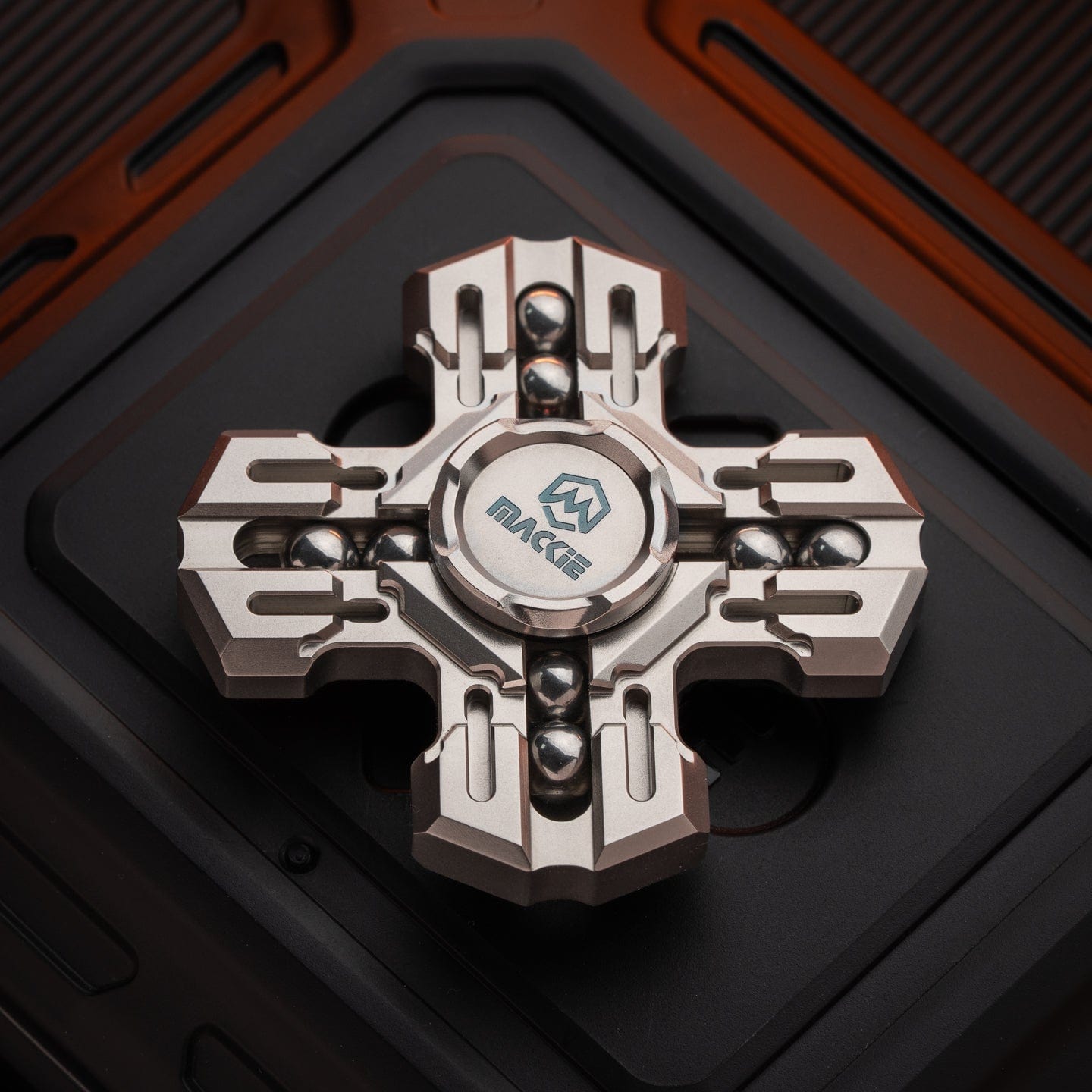 Gyroscope Toy – MACKIE Paladin | Titanium Zirconium Mokuti Zircuti EDC Fidget Spinner