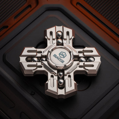 Gyroscope Toy – MACKIE Paladin | Titanium Zirconium Mokuti Zircuti EDC Fidget Spinner
