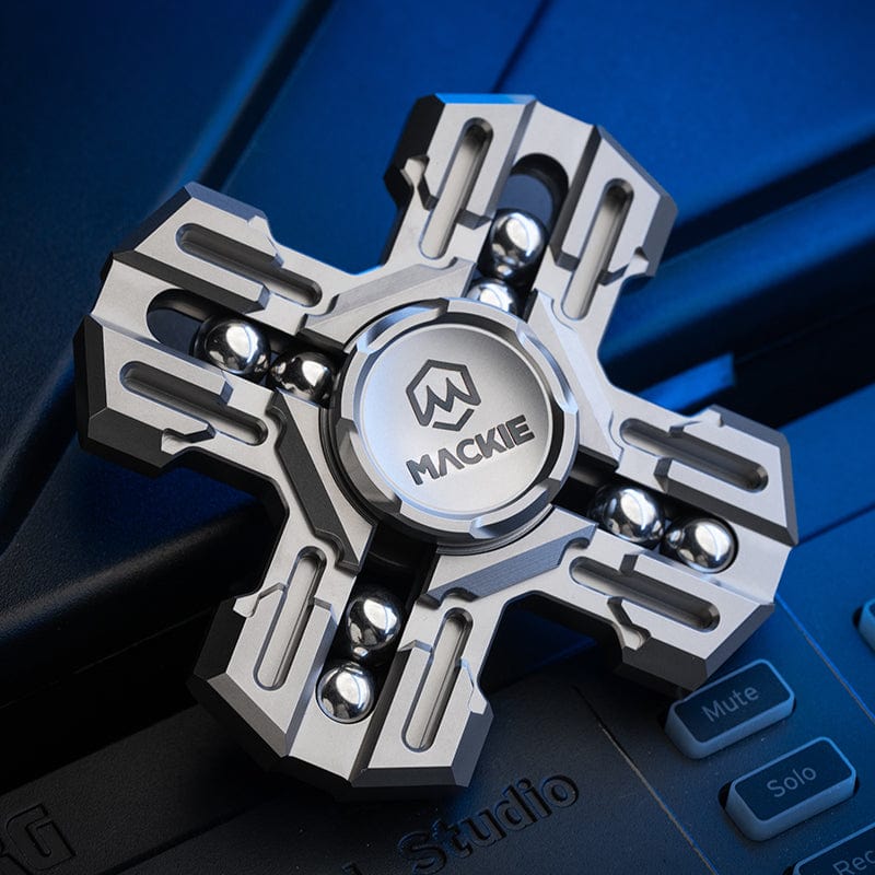 Gyroscope Toy – MACKIE Paladin | Titanium Zirconium Mokuti Zircuti EDC Fidget Spinner