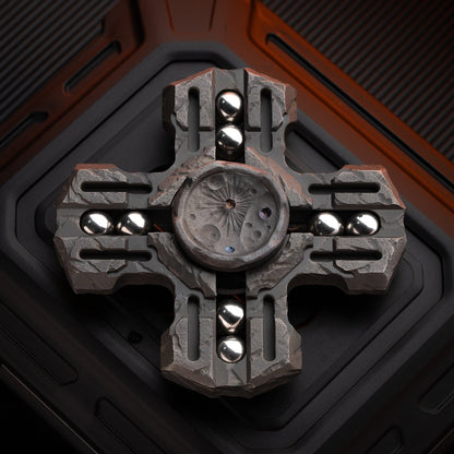 Gyroscope Toy – MACKIE Paladin | Titanium Zirconium Mokuti Zircuti EDC Fidget Spinner