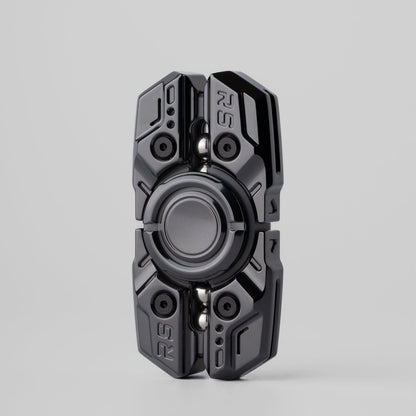 Fidget Spinner – MACKIE Star Ship 2.0 | Blasted Titanium Polished Zirconium EDC