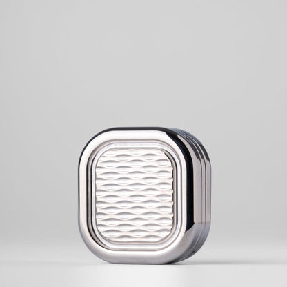 Clicker Slider – MACKIE CP3 Nano | Stainless Steel Damascus Damasteel EDC Push Slider