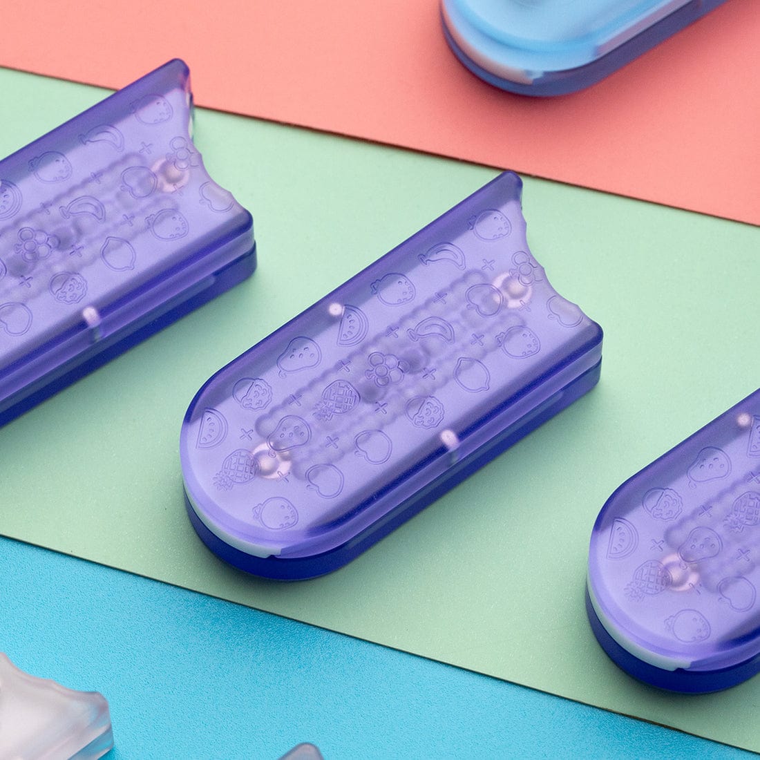 Tactile Slider – MACKIE Gumdrop | PMMA Blueberry Peach Green Apple Grape EDC Push Slider