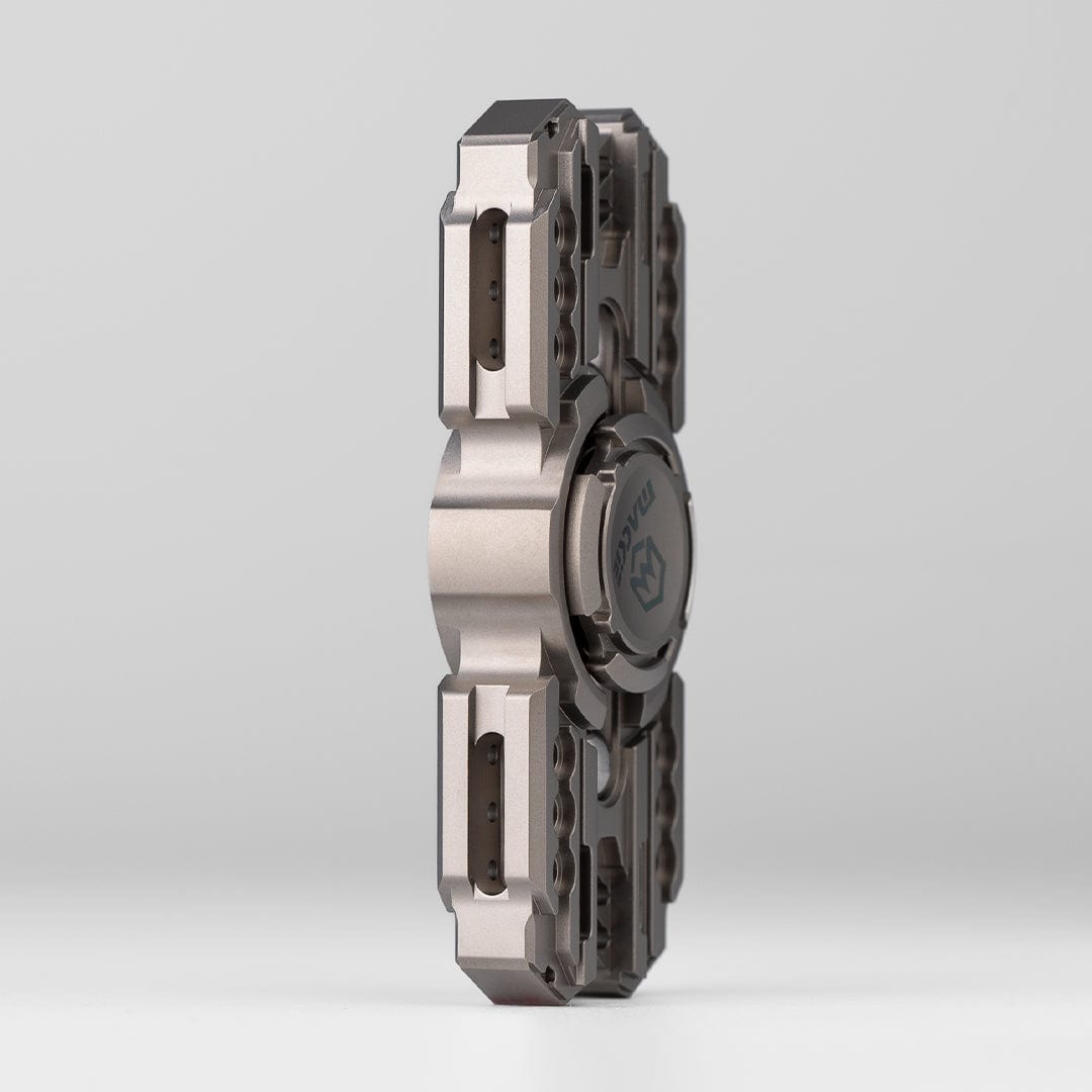 Spinning Top – MACKIE Bar Gluttony | Copper Titanium Zirconium EDC Fidget Spinner