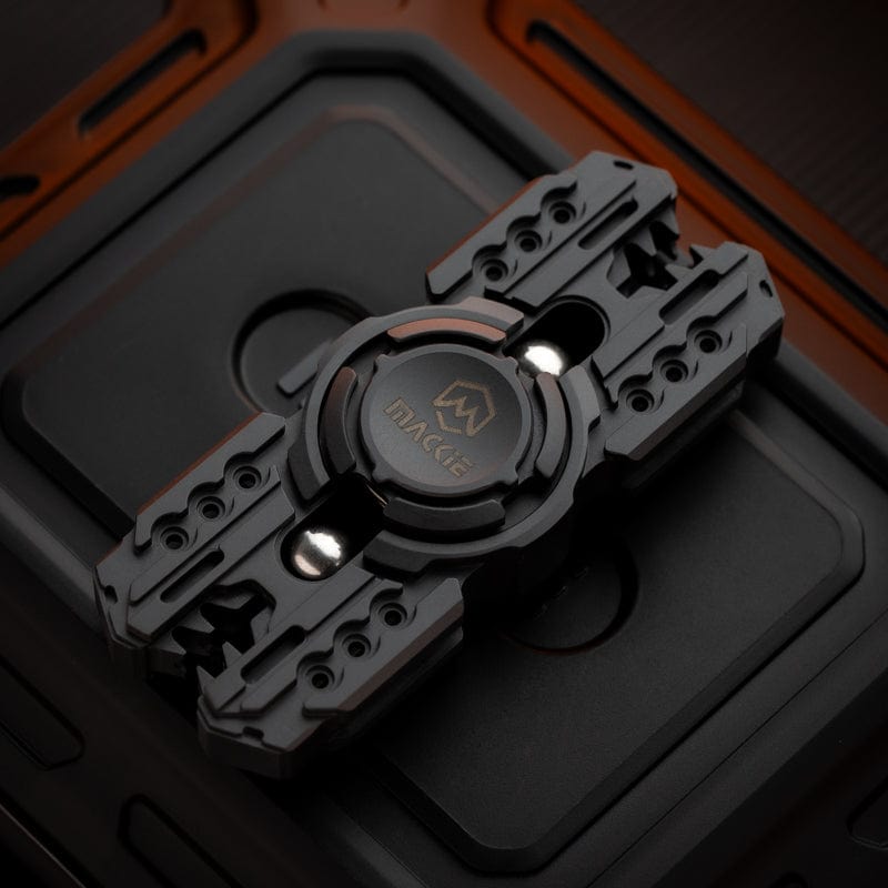 Spinning Top – MACKIE Bar Gluttony | Copper Titanium Zirconium EDC Fidget Spinner