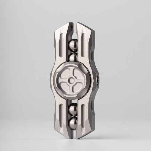 Precision Spinner – MACKIE Divine Sword 2.0 | Blasted Stainless Steel Zirconium EDC