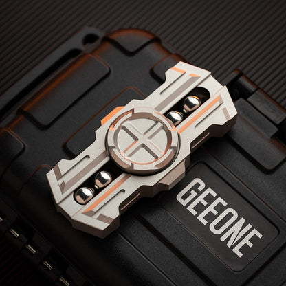 Gyroscope Toy – MACKIE Holy Sword EDC | Titanium Zirconium Mokuti Copper Fidget Spinner