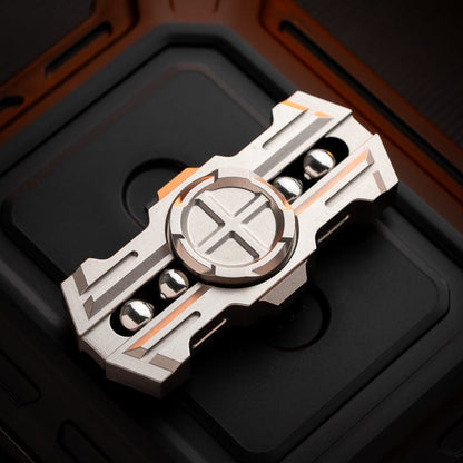 Gyroscope Toy – MACKIE Holy Sword EDC | Titanium Zirconium Mokuti Copper Fidget Spinner