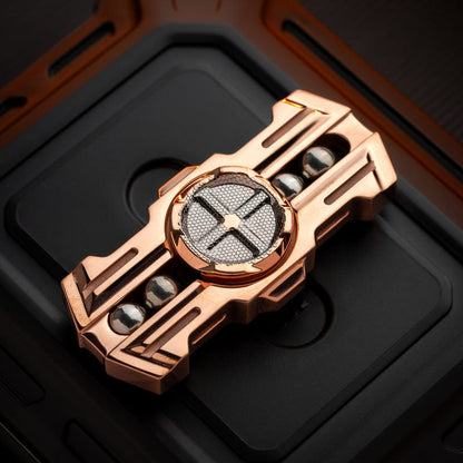 Gyroscope Toy – MACKIE Holy Sword EDC | Titanium Zirconium Mokuti Copper Fidget Spinner