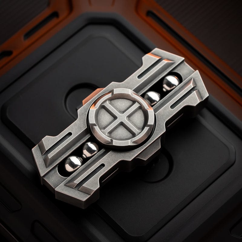 Gyroscope Toy – MACKIE Holy Sword EDC | Titanium Zirconium Mokuti Copper Fidget Spinner