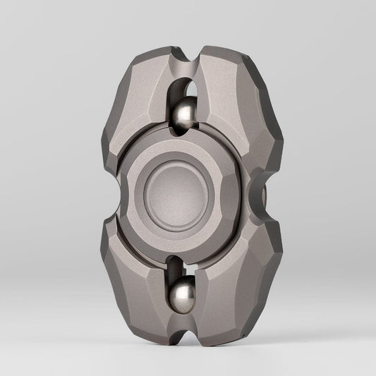 Hand Spinner – MACKIE Pulse | Titanium Brass Stainless Steel DIY Engraving EDC Gyroscope