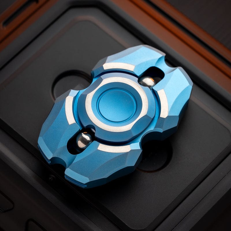 Hand Spinner – MACKIE Pulse | Titanium Brass Stainless Steel DIY Engraving EDC Gyroscope