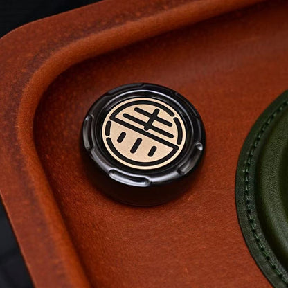 Haptic Coin – Magical EDC You Yi | Zirconium Brass Copper Chess Piece EDC