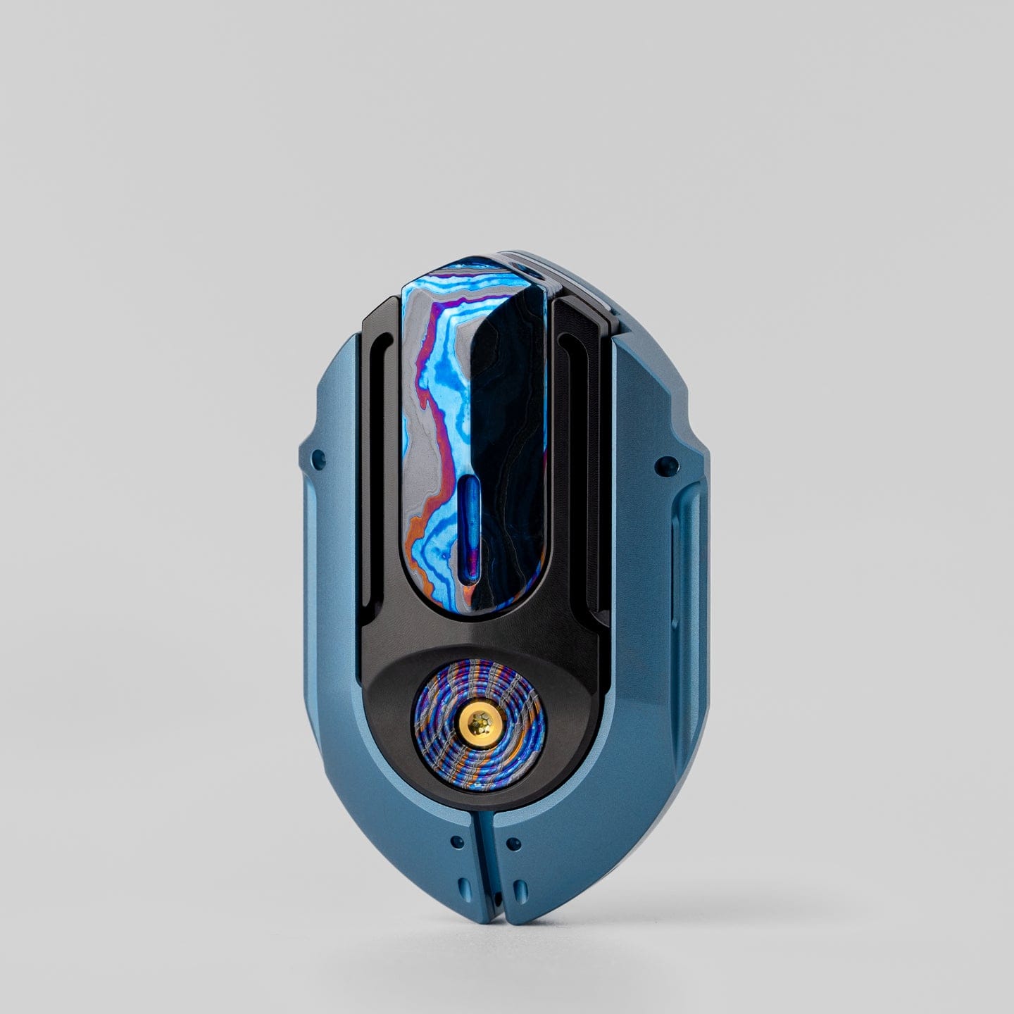 Fidget Slider EDC – Metilis Roche Strike 2.0 | Titanium Zircuti Mokuti Push Slider