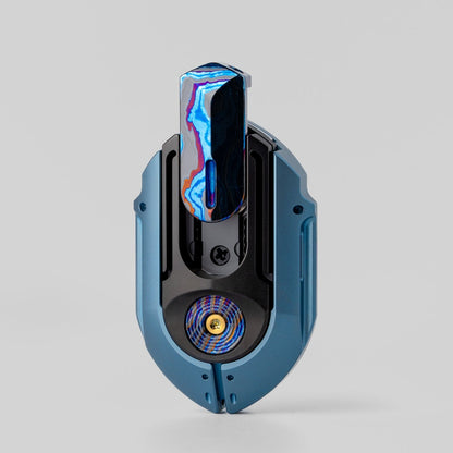Fidget Slider EDC – Metilis Roche Strike 2.0 | Titanium Zircuti Mokuti Push Slider