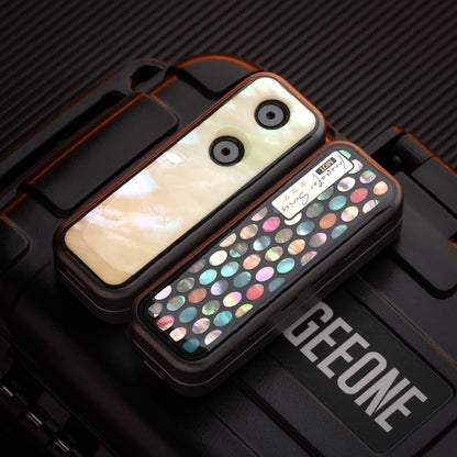 Mechanical Slider – Feng Ling Zirconium | Zirconium Mokume EDC Push Slider