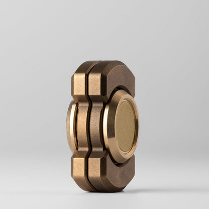 Fidget Spinner EDC – Three Body Cube Series | Stainless Steel Zirconium Brass Copper PEI