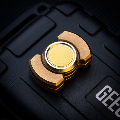 Fidget Spinner EDC – Three Body Cube Series | Stainless Steel Zirconium Brass Copper PEI