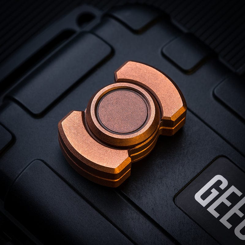 Fidget Spinner EDC – Three Body Cube Series | Stainless Steel Zirconium Brass Copper PEI