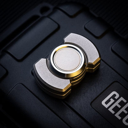 Fidget Spinner EDC – Three Body Cube Series | Stainless Steel Zirconium Brass Copper PEI