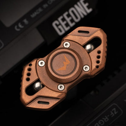 Fidget Spinner – Mr. Wang Viper 1.0 | Brass Copper Zirconium Stainless Steel EDC Gyro